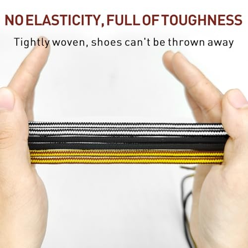 Boot Laces for Thorogood, Round Heavy Duty Shoelaces Replacement Strings for