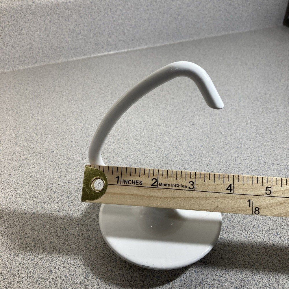 Kitchenaid OEM Original Hook Mixer Puller Replacement Attachment White Cast