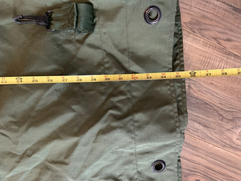 US Military Nylon Duffle Bag OD Green Large Two Strap Backpack 36"