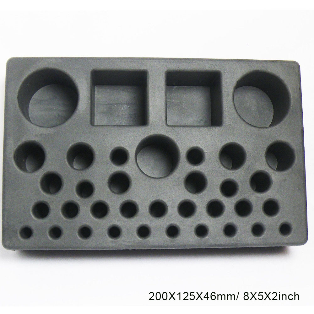 Aventik Fly Tying Soft Foam Tool Caddy Tools Organizer Glue Bobbin Scissors