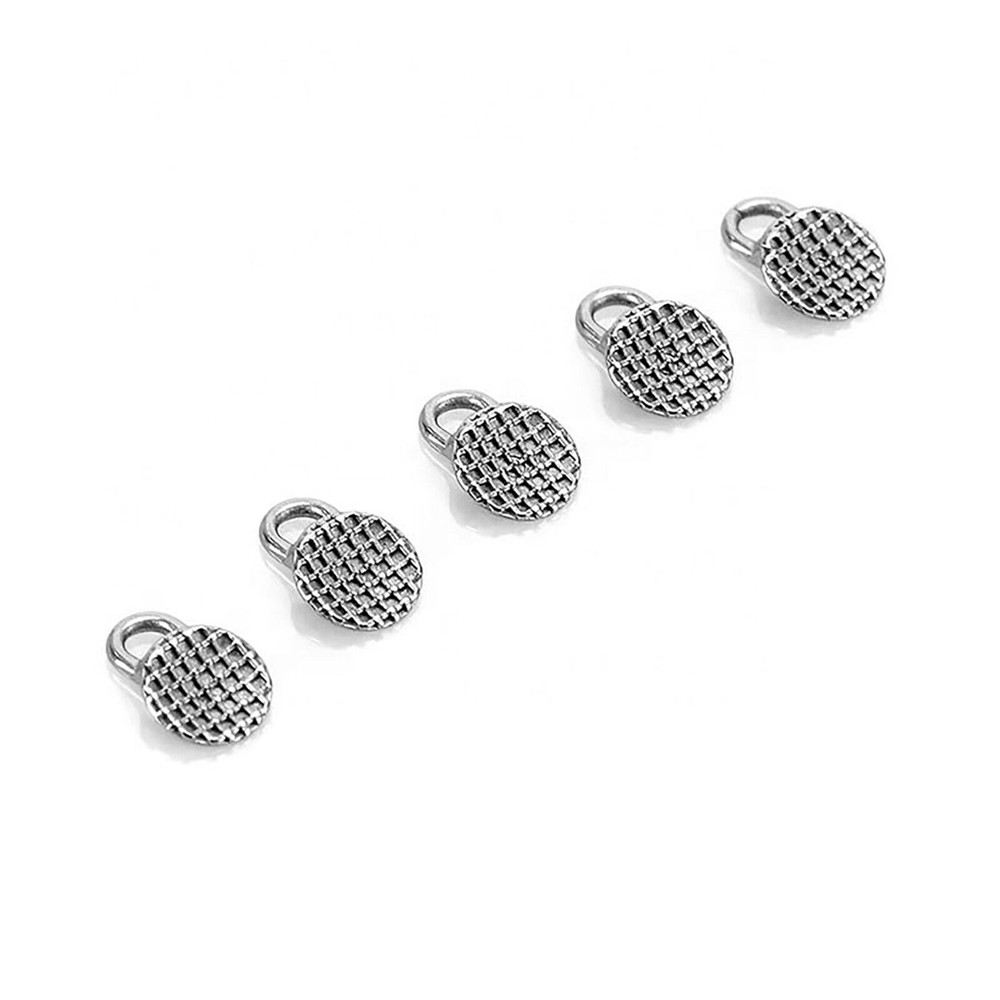 Dental Orthodontic MIM Traction Hook Round/Rectangular Lingual Button Monoblock