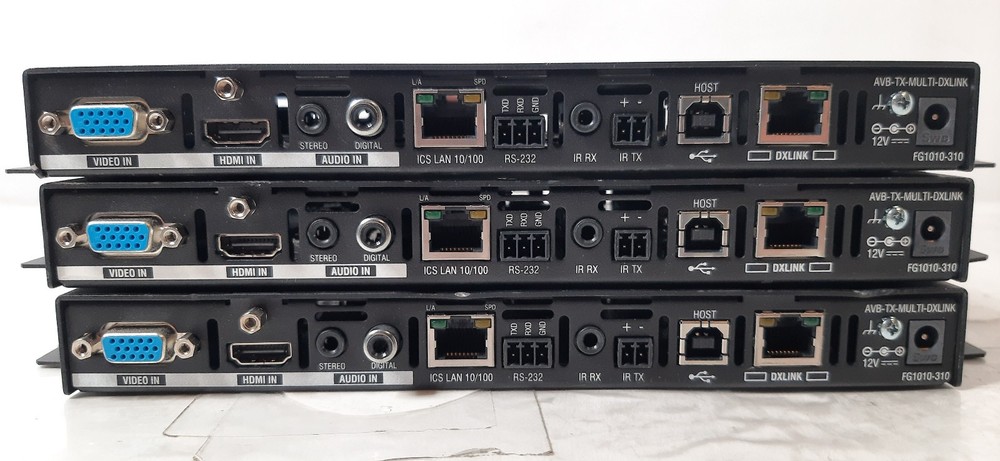 Lot of 3 AMX DXLINK MULTI-FORMAT-TX Module