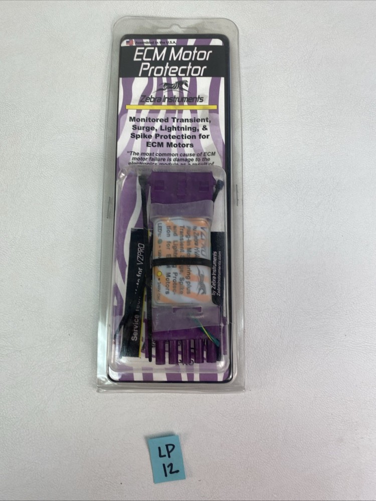 Zebra Instruments VZPRO ECM Motor Protector Surge Protection S59-420