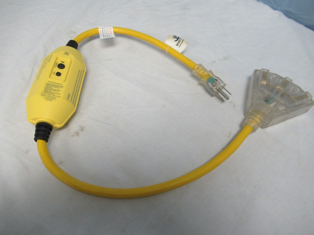 Watts Wire Triple Cord with GFCI (QQ)