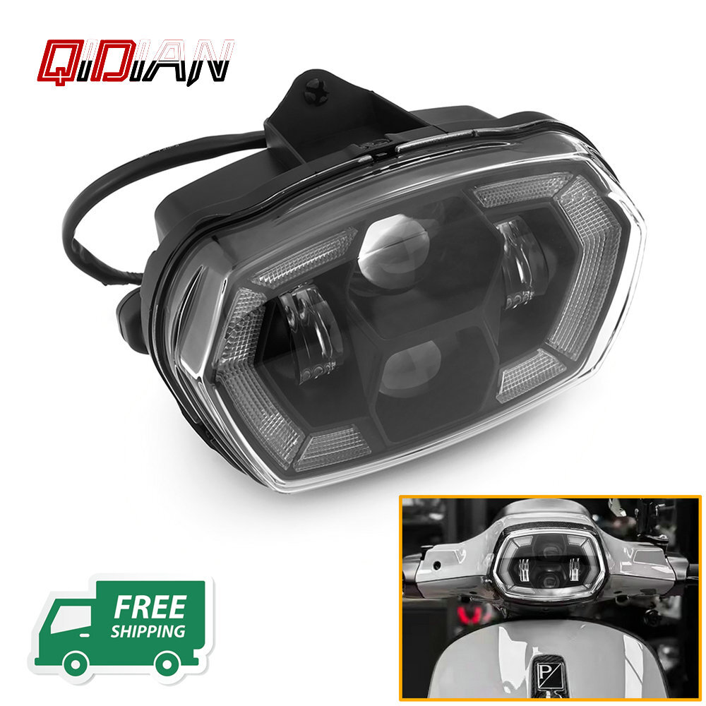 Headlight Motorcycle Front LED Head Light Signal Light For Sprint 150 2017-2024