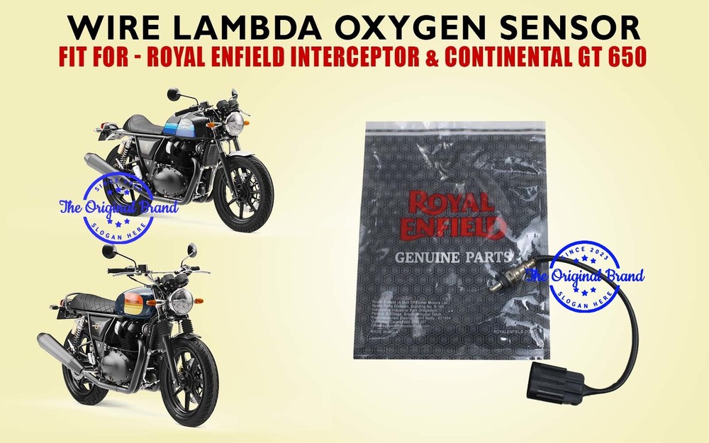 Royal Enfield "Wire Lambda Oxygen Sensor For Interceptor & Continental Gt 650"
