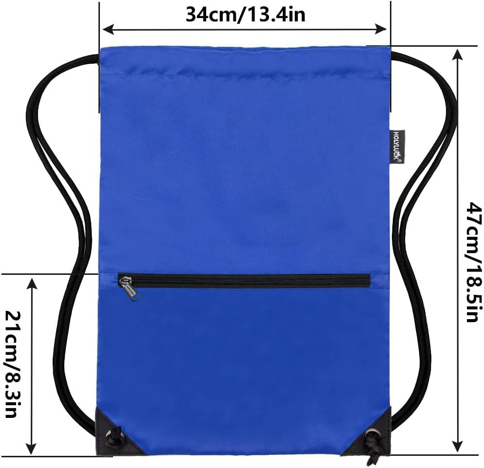 Drawstring Backpack Bag Sport Gym Sackpack