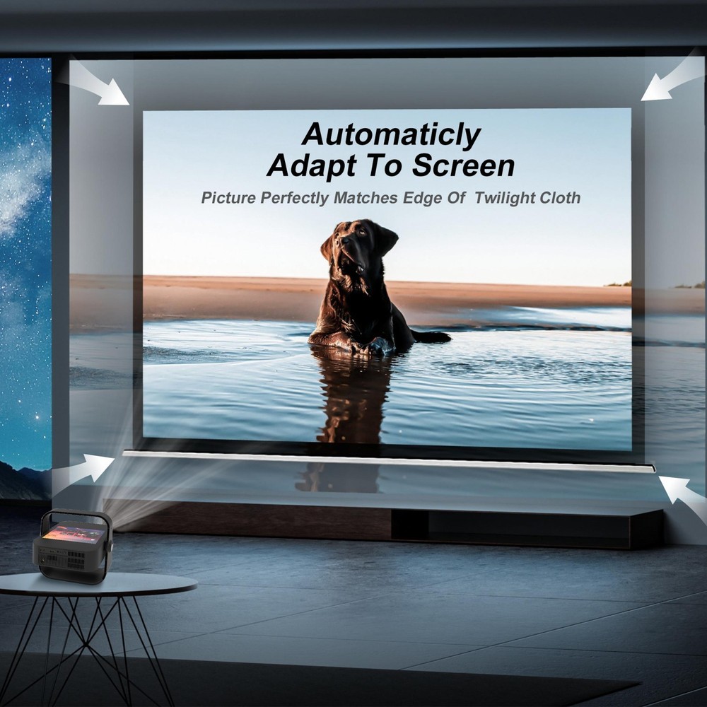 1080p Dual Screen Projector