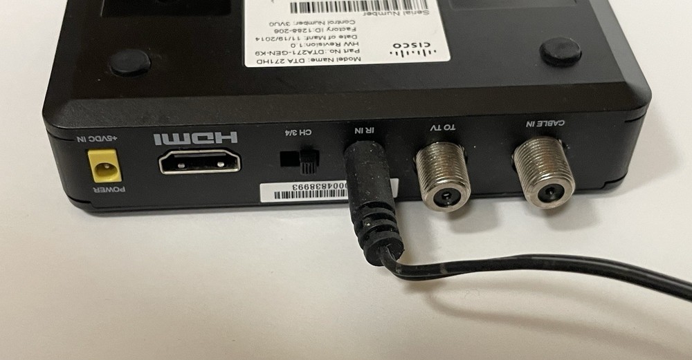 Cisco DTA 271HD Digital Transmitter Adapter TWC Box & Power Supply