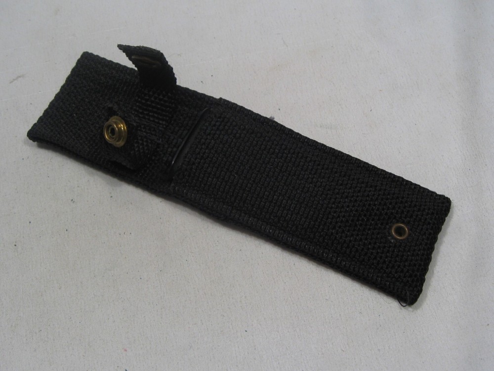 Custom Handmade Fixed Blade Knife w/ SCHRADE Sheath. #40