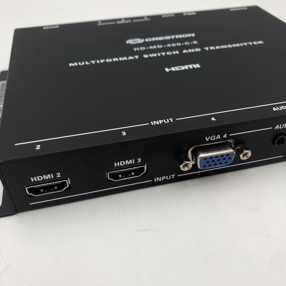 Crestron HD-MD-400-C-E Multiformat Switch And Receiver READ B