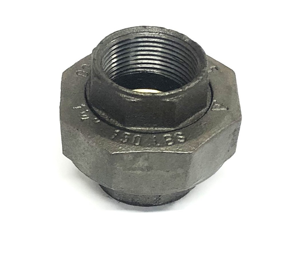 Unbranded 1-1/4 Inch Threaded Pipe Union 150 LBs NOS