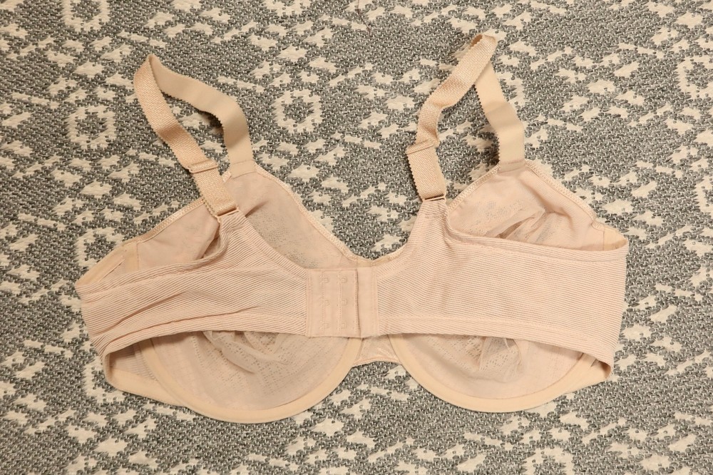 New Wacoal Visual Effects Minimizer Bra - Size 42DD - Sand - # 857210