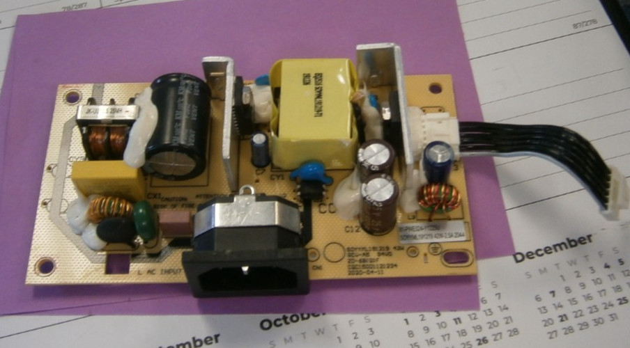 Acer QG241Y Power PCB