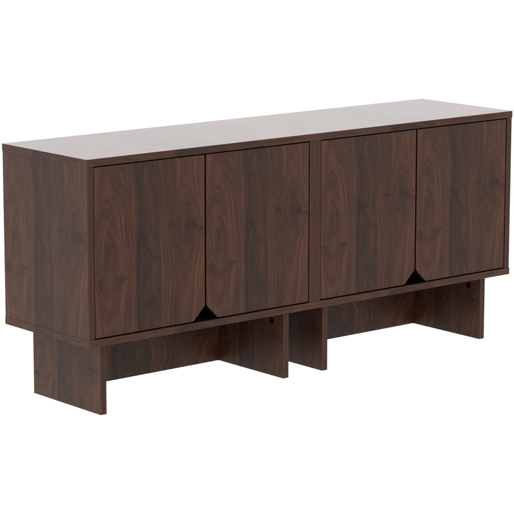 Modular Buffet Cabinet & TV Stand with Adjustable Storage Shelves