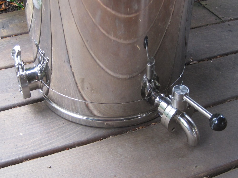 13 Gallon Stainless Steel, Moonshine Whiskey Still Boiler kettle 3" lid