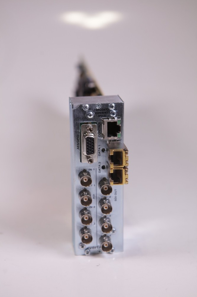 Evertz 7882DEC-H264HD-IPASI HD/SD MPEG2 and H.264 Decoder IPTV