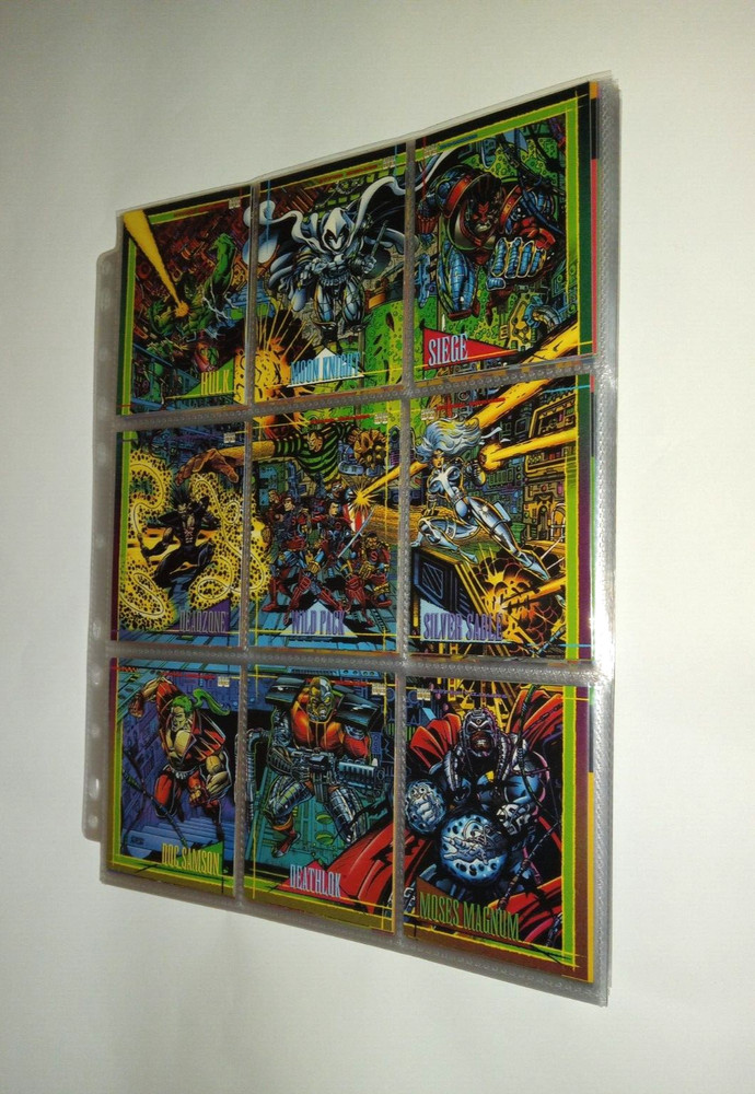 1993 Marvel Universe Series 4 - 180 Card Complete Base Set Excellent Condition