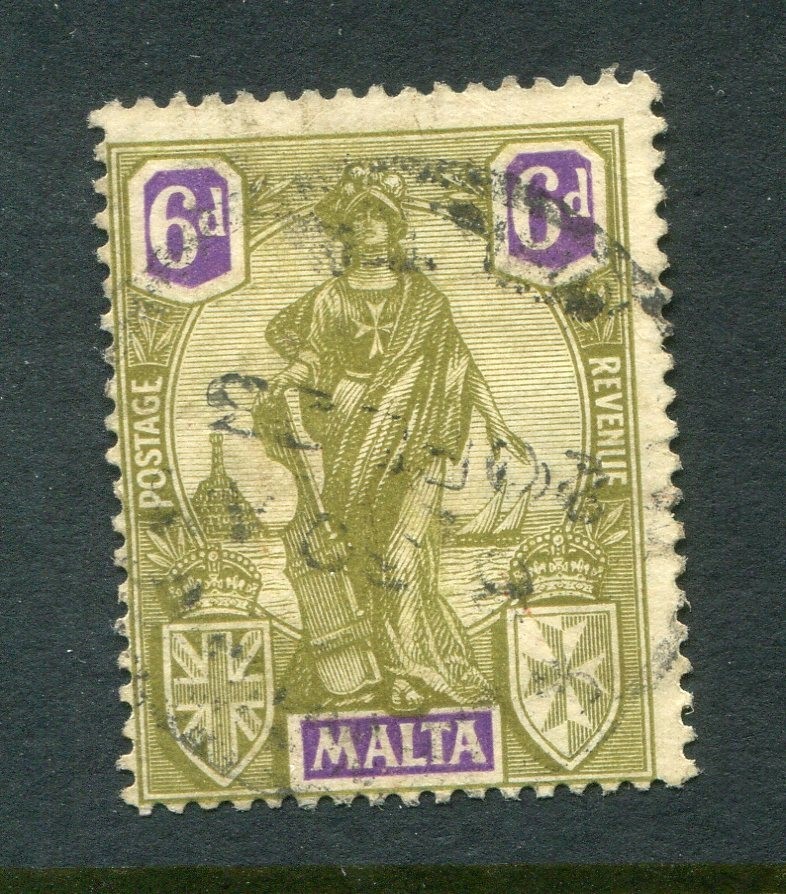 Malta #108 "Malta" 6 P. [Used]