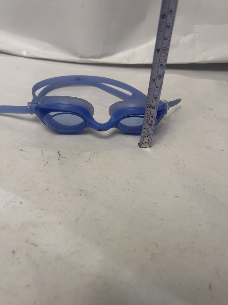 Blue kids swimming goggles