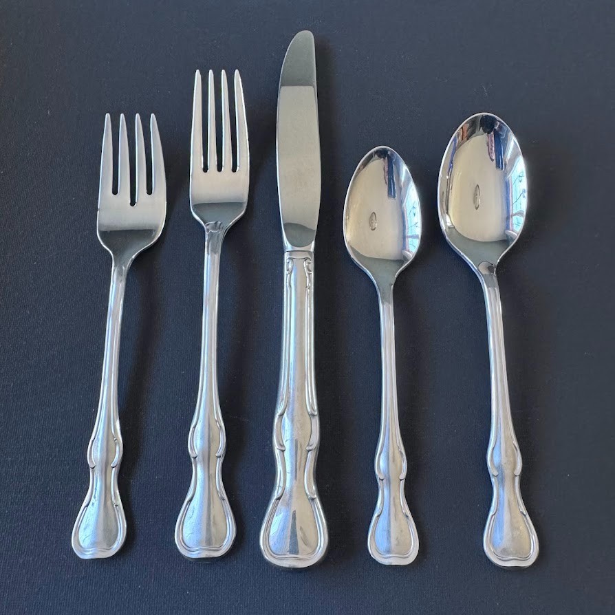 Reed & Barton Modern Provincial 5 Piece Place Setting for 8 Plus Serve Set 45 Pc