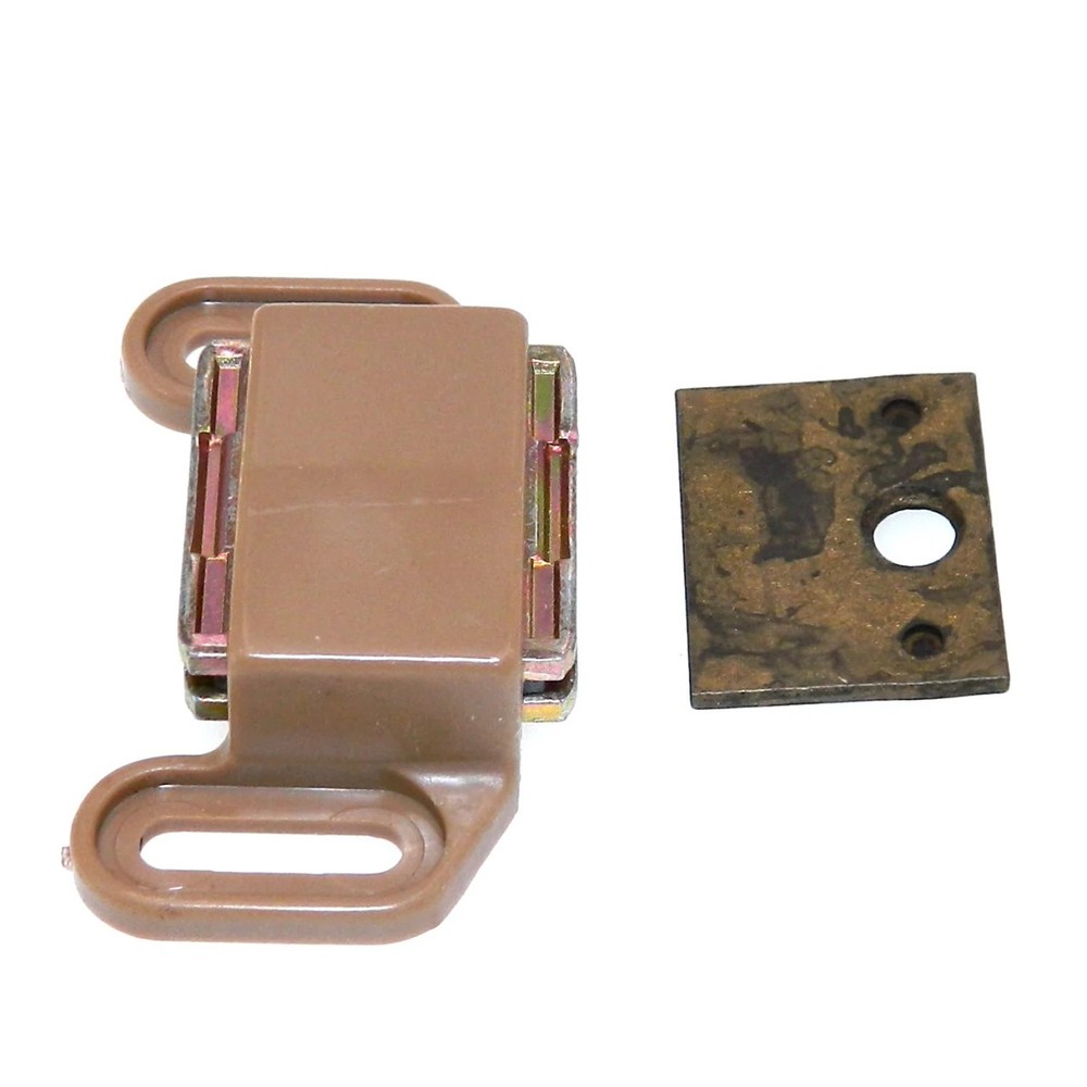 2" Cabinet Door Plastic Catch Tan