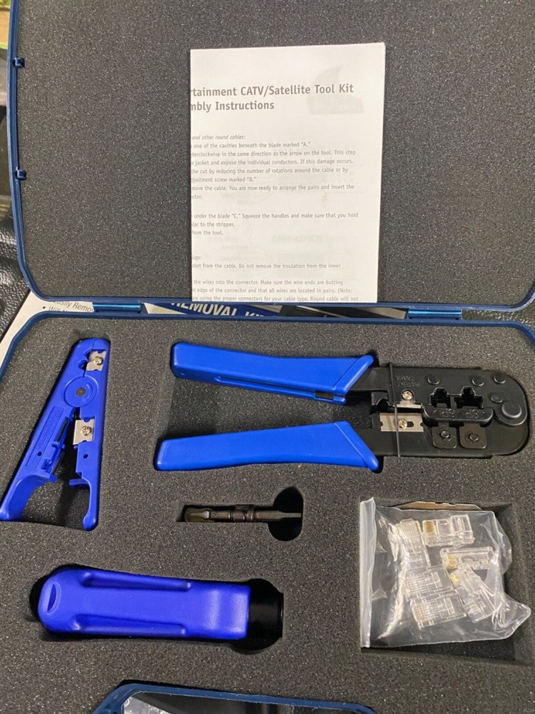 NEW Datashark Network Cable & Connection Tool Kit PA70007