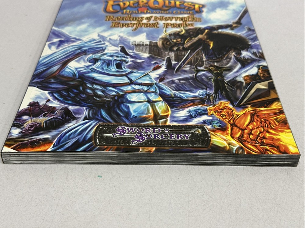 Sword Sorcery EverQuest Norrath Everfrost Peaks 3rd Edition 2003