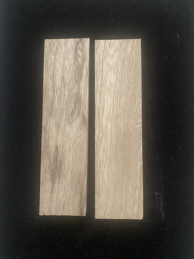 Black Limba Knife Handle Scales