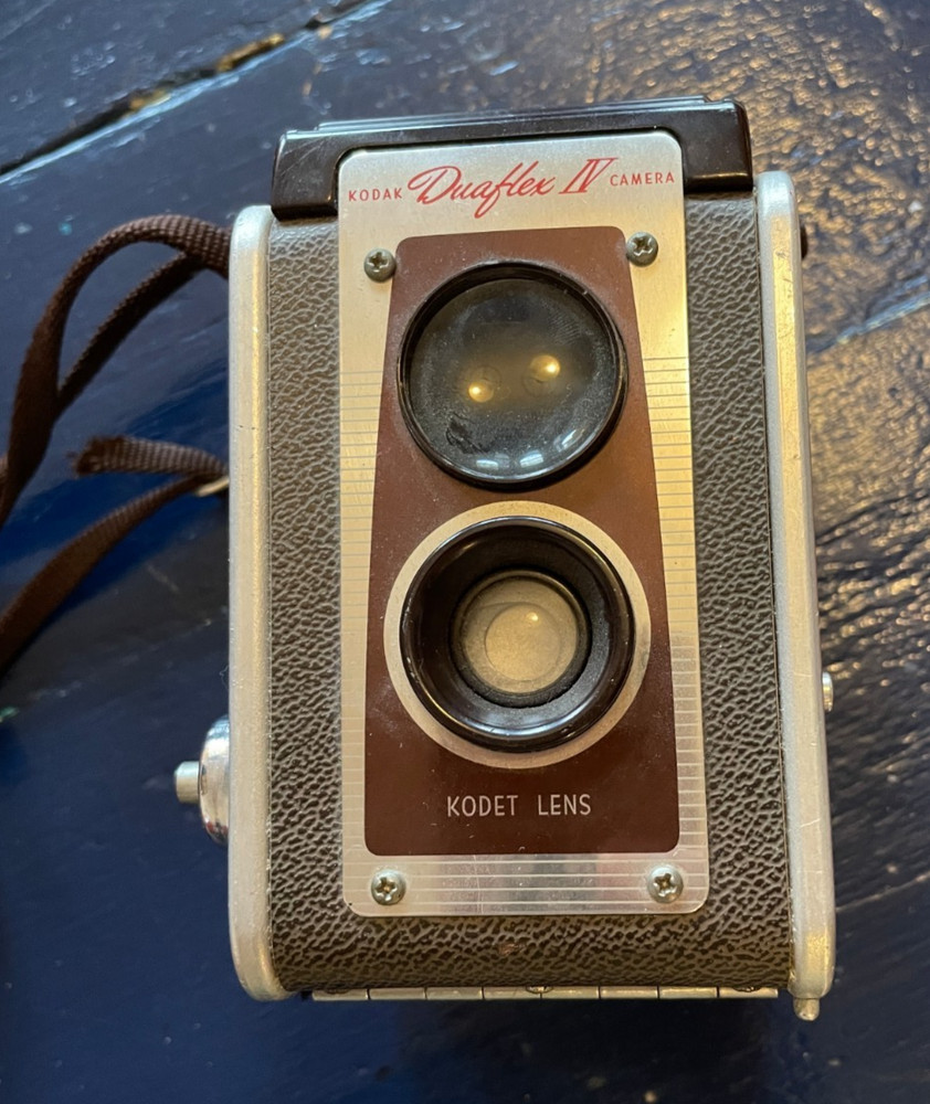 Kodak Duaflex IV Box Camera with Manual - UNTESTED