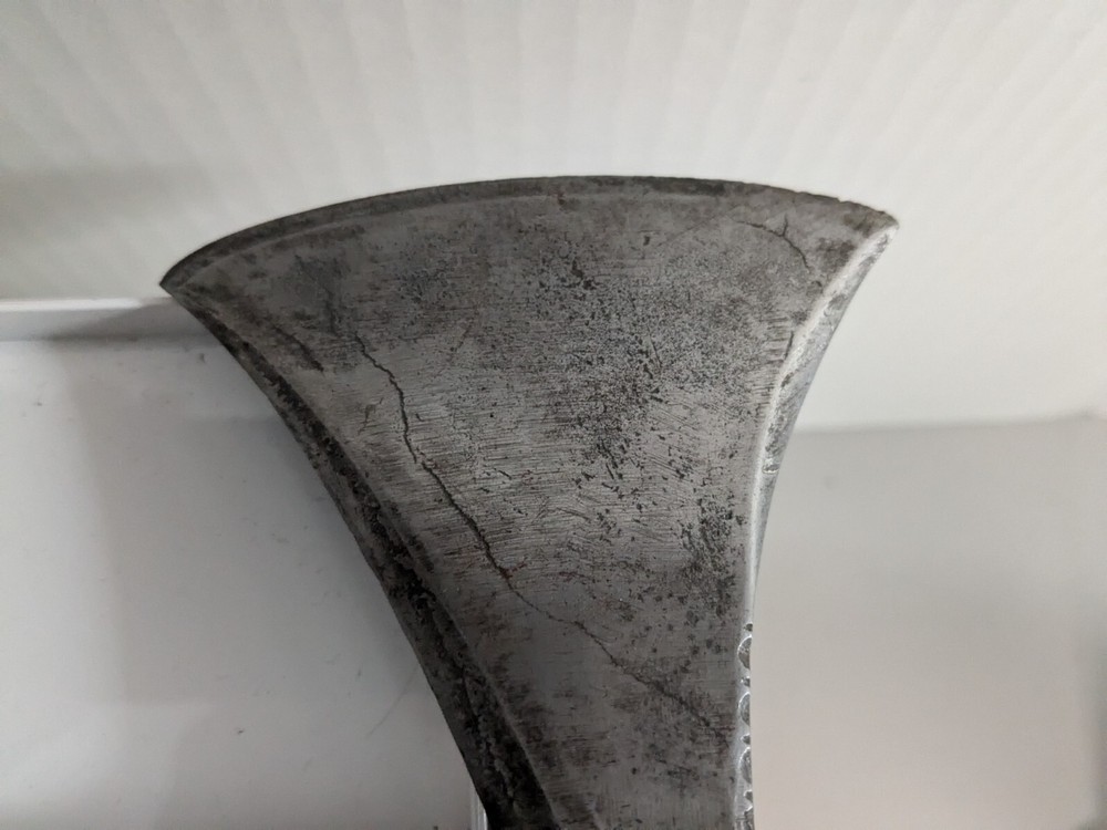 vintage decorative battle axe and tomahawk