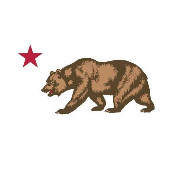 California Republic Sticker Decal