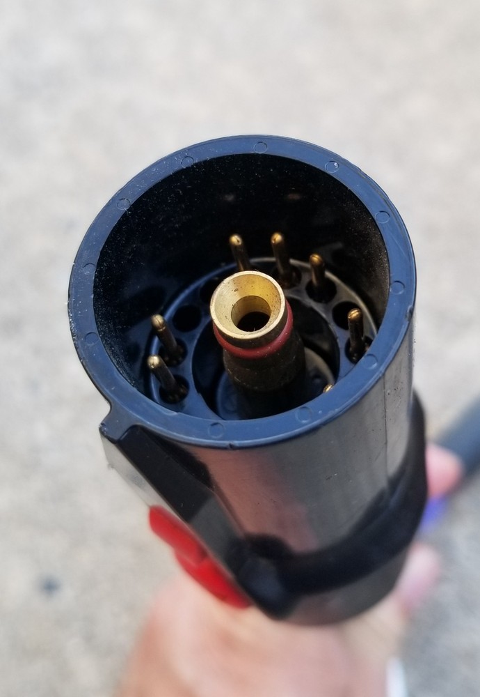 Genuine HYPERTHERM 125 Amp 85 Degree Plasma Torch & 50' Hose - 059493