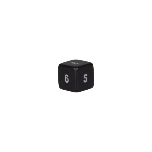 6-Sided Cube - Hexahedron - W6 - Black