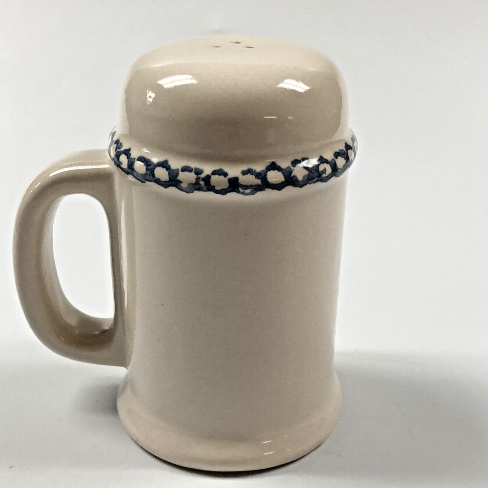 Corelle Corning Blue Sponge Hearts Sugar Shaker.