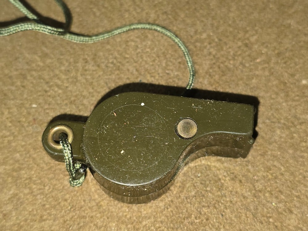 US Army Whistle Dated 1986