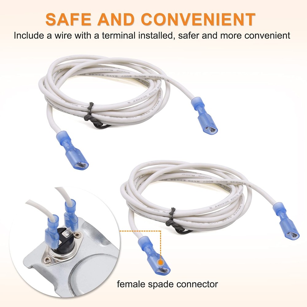 Adviace Magnetic Automatic Thermostat Sensor + Wires