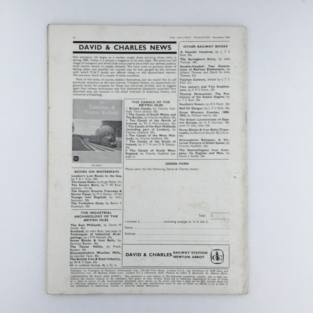 Railway Magazine November 1967