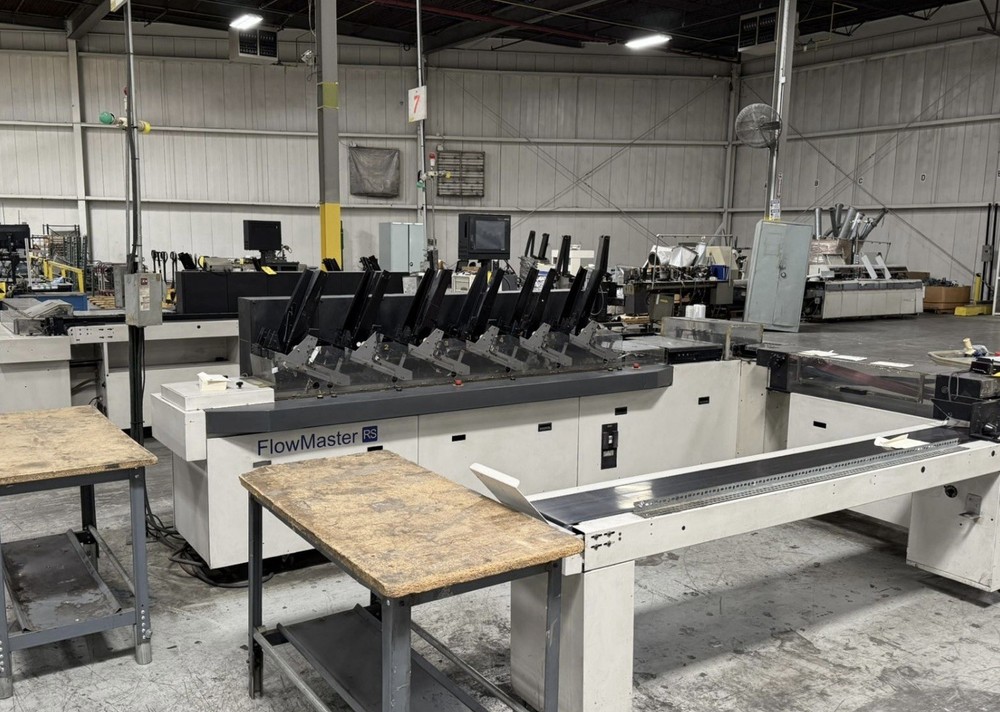 Pitney Bowes RS Flowmaster 6 Station Shipping Included