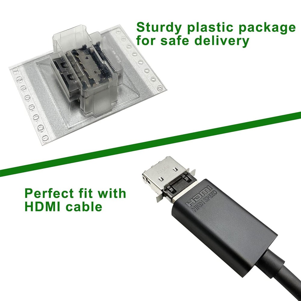 Lot HDMI 2.1 Port Socket Dock Connector Replacement For Microsoft Xbox Series S