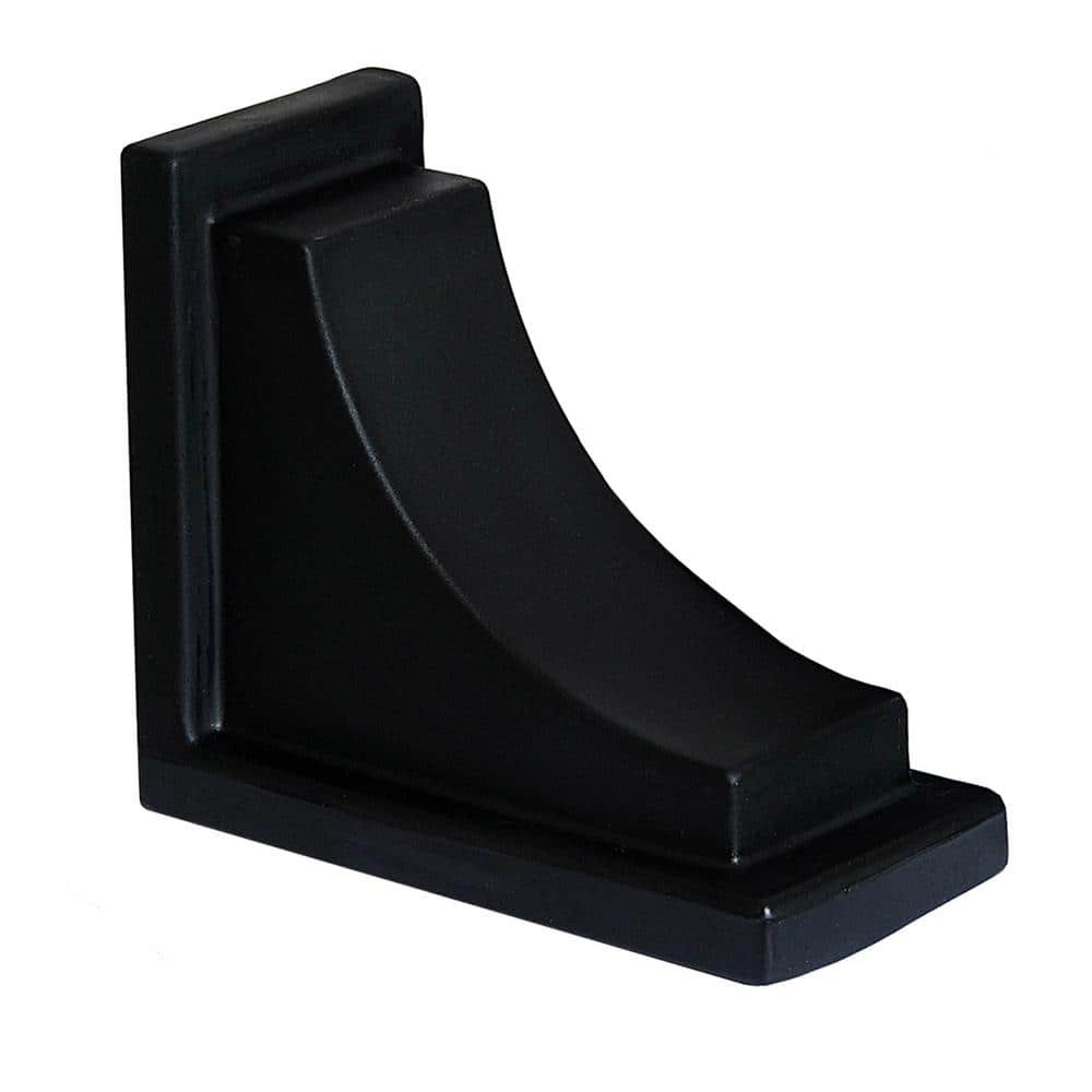 Nantucket Black Polyethylene Decorative Corbel
