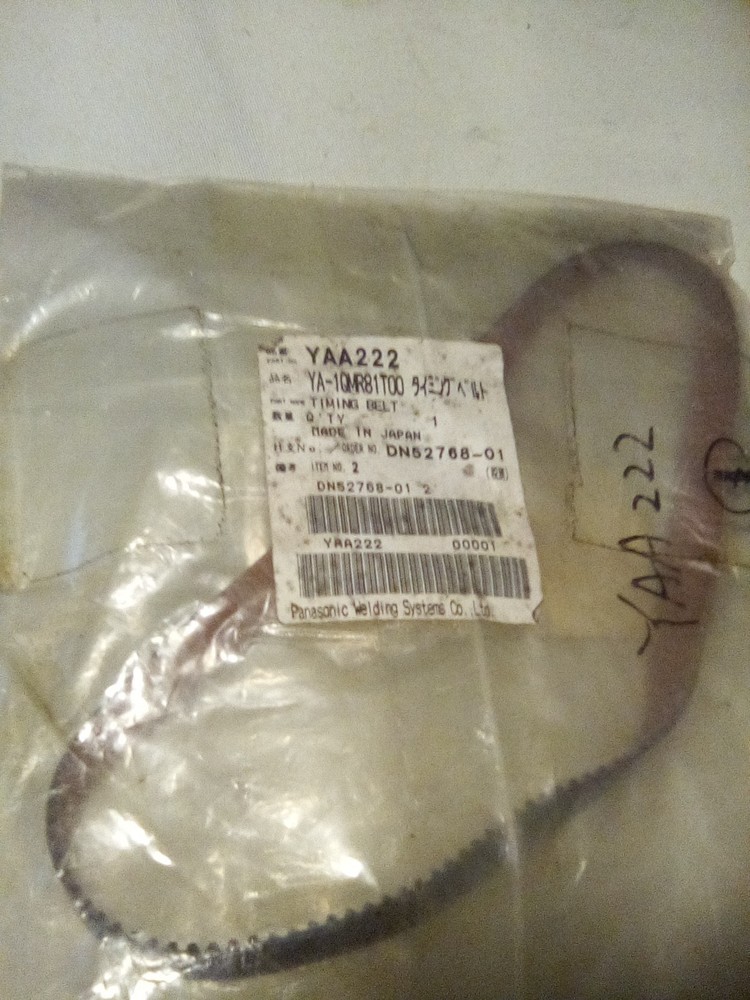 Panasonic Welding Systems YAA222 Timing Belt