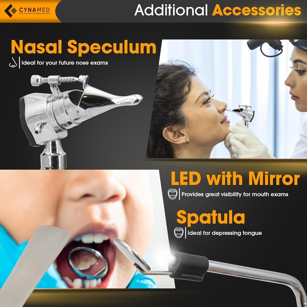 Comprehensive ENT Diagnostic Kit - Essential Tools for Medical Professionals