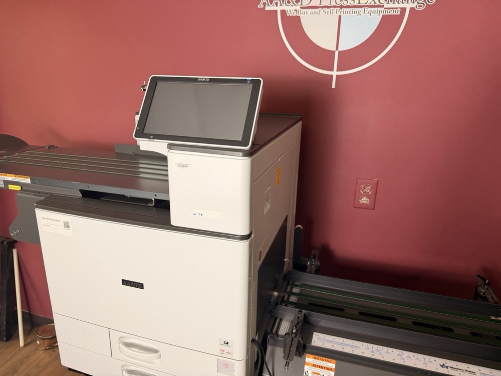 Only 3k Meter Xante En/Press Envelope Printer !Video!