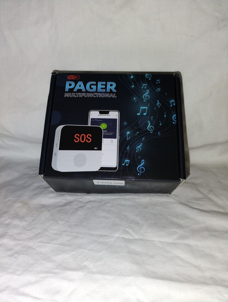 WiFi Wireless Multifunctional Pager Call Button System Emergency Alert Button