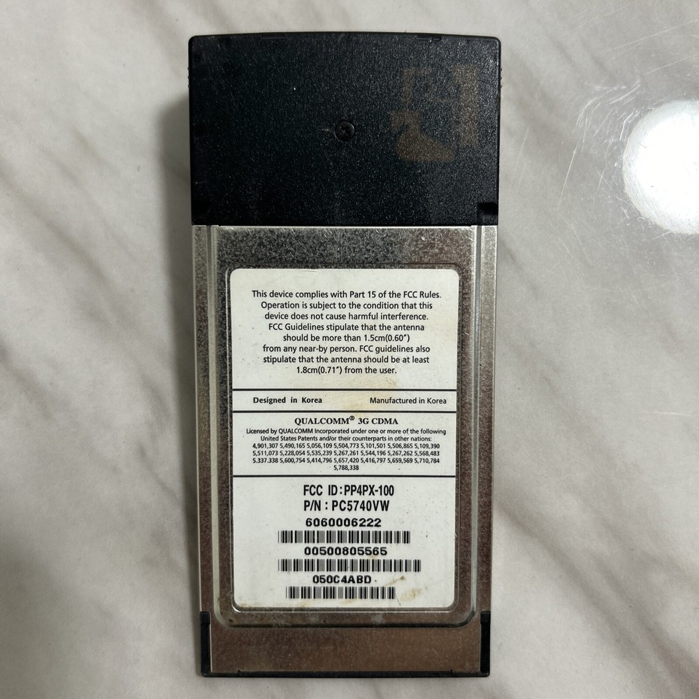 Verizon Wireless PC Card PC5740 Broadband/National Access VZACCESS