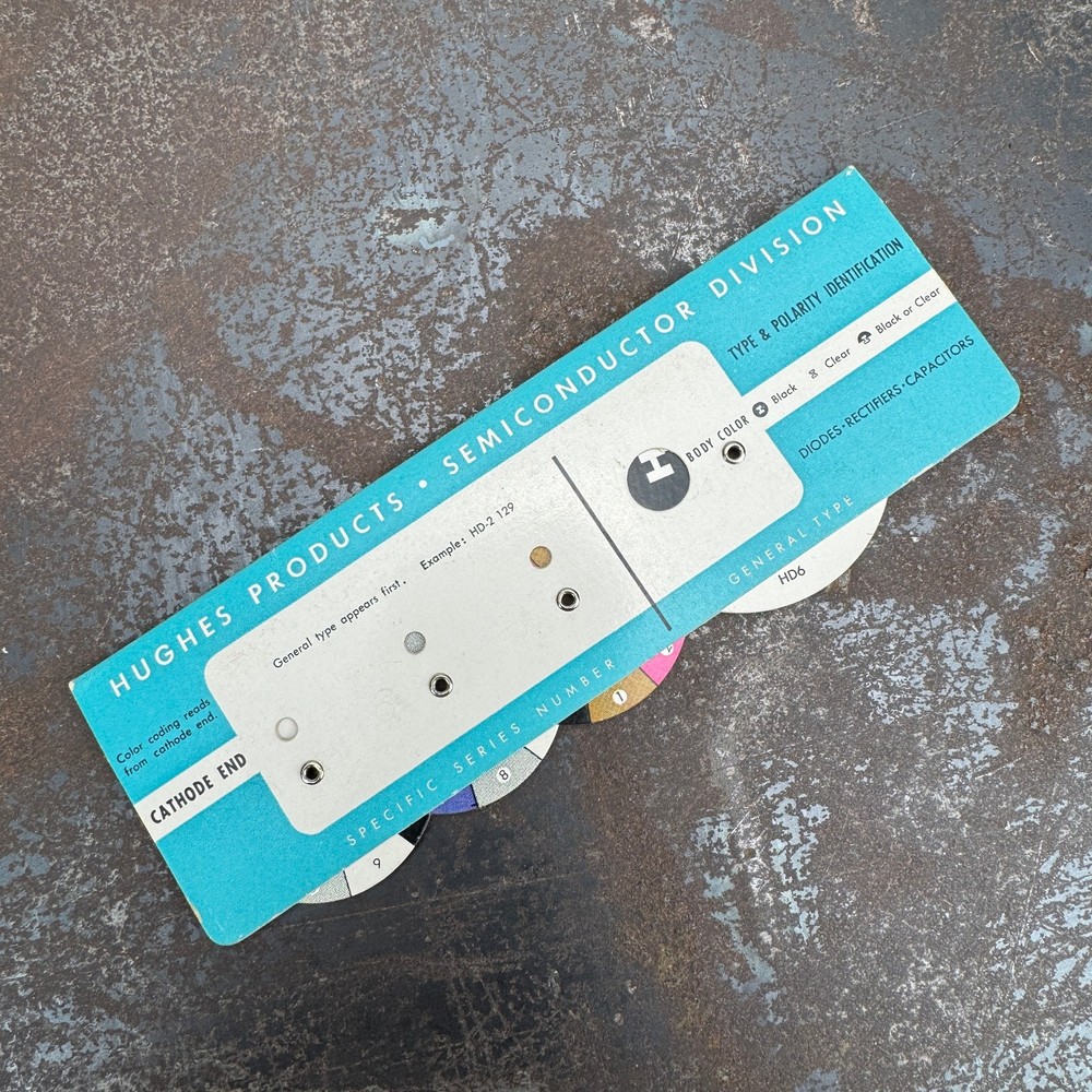 HUGHES PRODUCTS Semiconductor Division - Type & Polarity Identification Chart