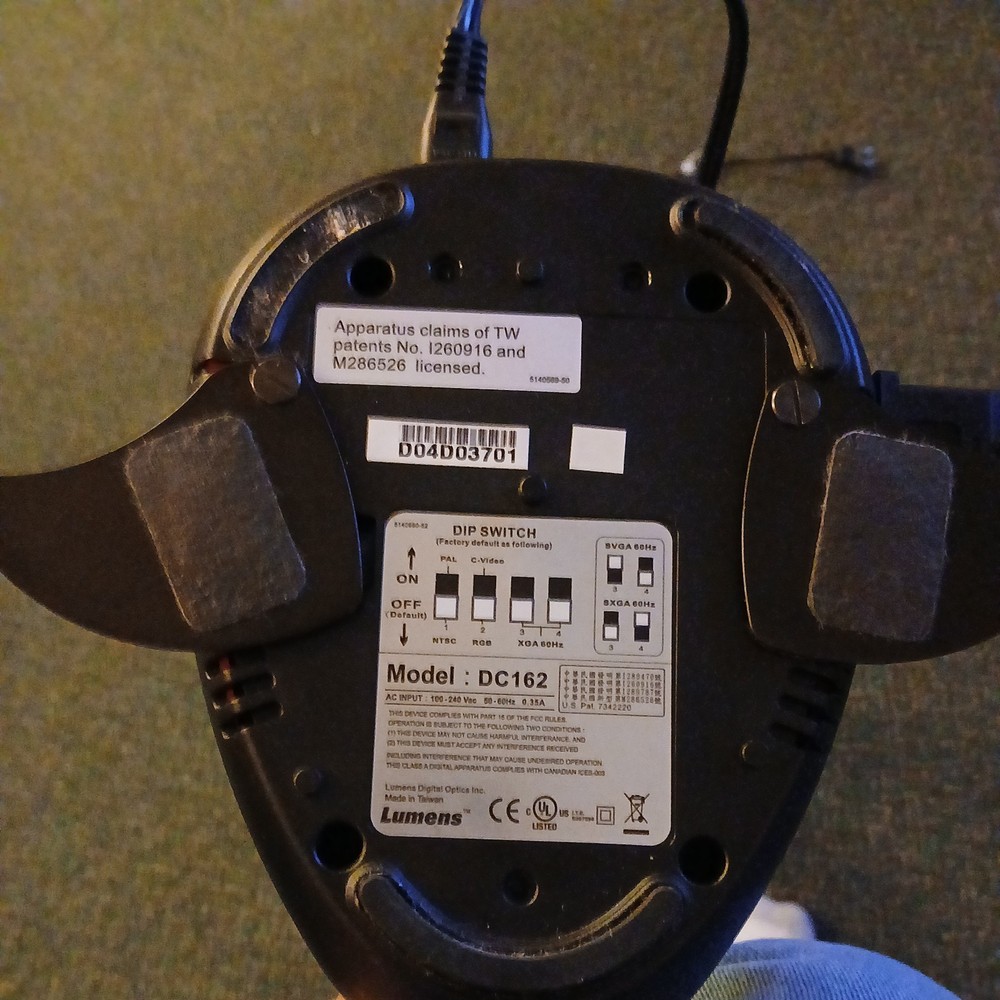 Dukane 335 Lumens XGA Interactive High Definition Document Camera USB w/Bundle