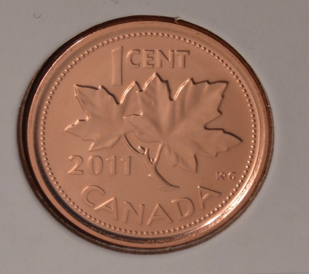 2011 Canada Penny - Magnetic (steel) - Uncirculated