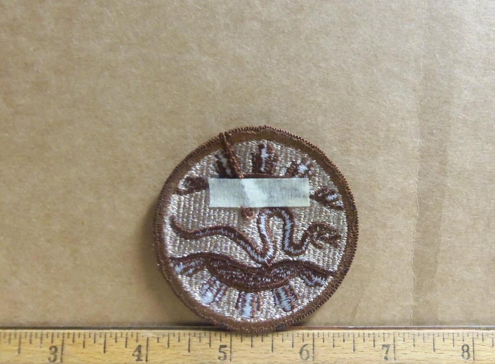 US Army - 116th Armored Cavalry Regiment Desert Embroidered Patch